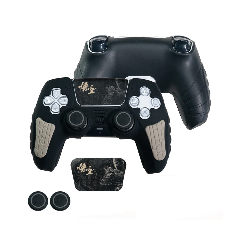 (Monkey) For Ps5 Controller Skin Anti-Slip Silicone Protective Case & Thumb Grips Hot 6963793628209