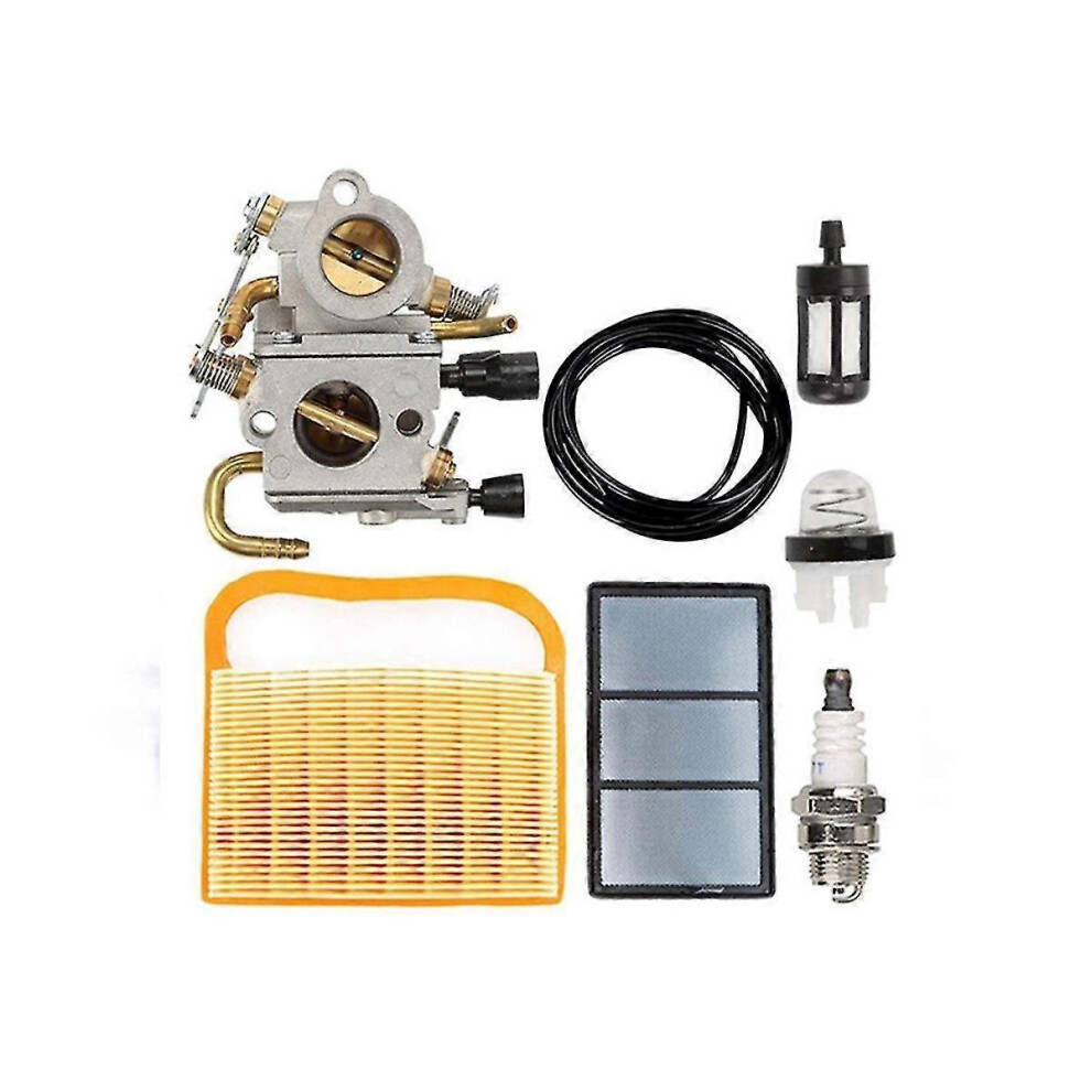 (As Show, One Size) Compatible With Ts410 Carburetor Ts420 Compatible With C1u-S118 Concrete Saw Carburetor Kit 4909775888973