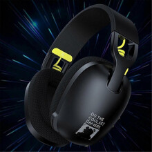 (As show, One size) Onikuma B2 Bluetooth 5.3 Gaming Headset, 2.4GHz USB Gaming Headphones with Mic,Ergonomic Wireless Headphones Black