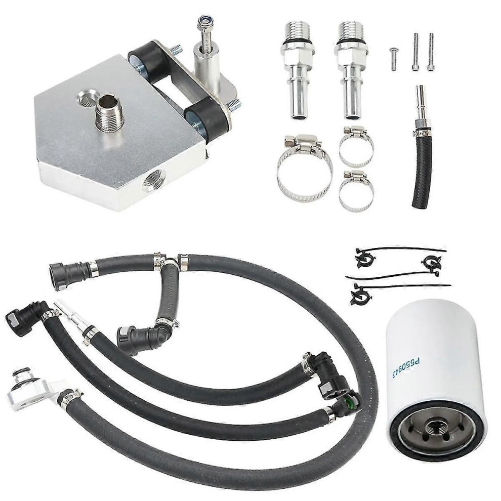 Kikidex (As Show, One Size) Cp4.2 Disaster Prevention Bypass Kit Compatible With F250 F450 F550 Super Duty 6.7L Cp4-6.7F-Bp-G2.1