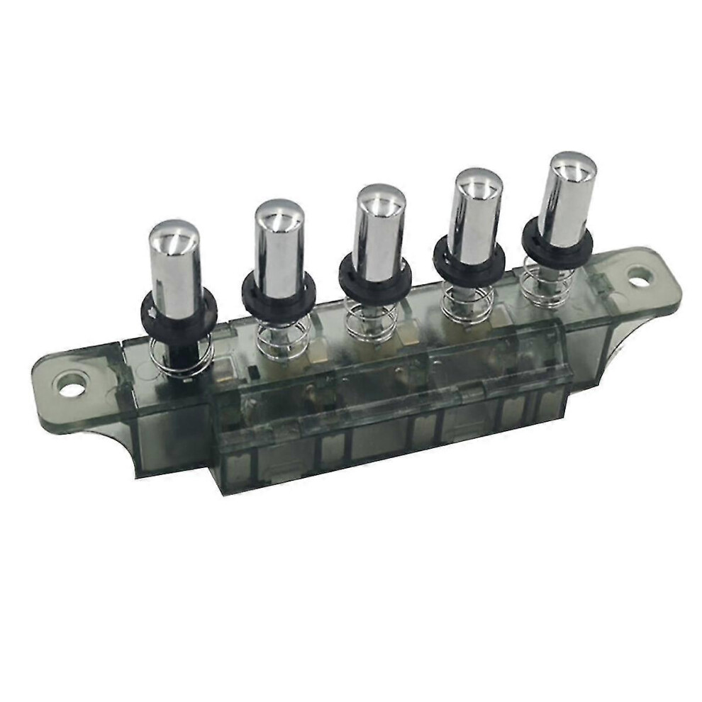 Kikidex (As Show, One Size) Range Hood Keyboard Switch Mq165 Ac 250V 4A 5 Button Board Switches Compatible With Range Hood