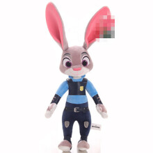 (Judy, 50cm) Zootopia/Zootropolis Judy Hopps Nick Rabbit Bunny Wilde Fox Plush Toy Kids Gift