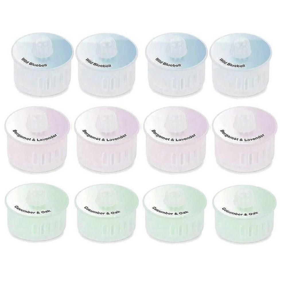 Kikidex (As Show, One Size) 12Pack Fragrance Capsules Air Freshener Compatible Ecovacs Deebot T9 T9 Max T9 Power T9 Aivi Accessories