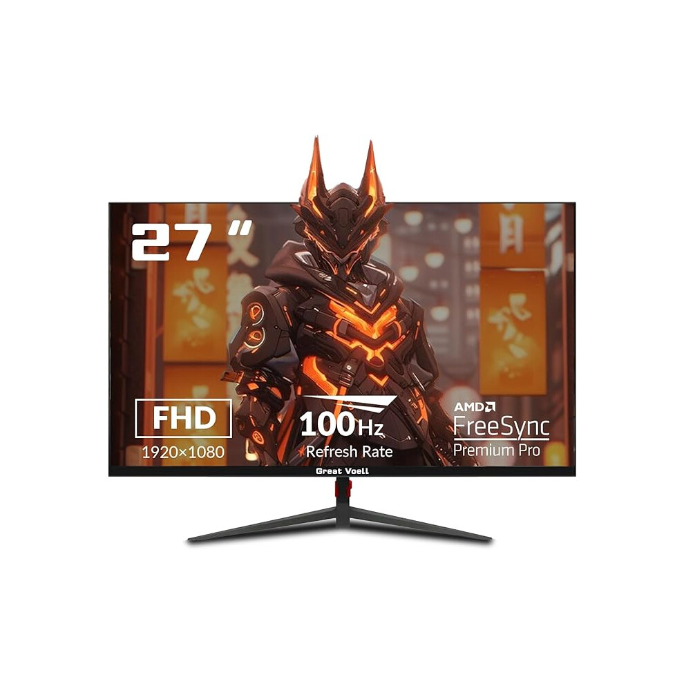 Monitors Blue/Light 27-Inch Gaming Monitor, 100Hz, Fhd (1920X1080p), Hdr, 99% Srgb, Freesync, Built-In Speakers, Anti- Vesa Mountable, Hdmi 2.0