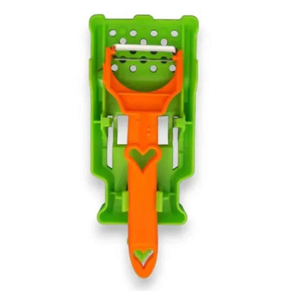 Kikidex (As Show, One Size) Peeler, Slicer, Multi Peeler Kit, Home Multi Fruit Peeler Compatible Kitchen, Vegetable & Fruit Slicer, Multi Knife Peeler