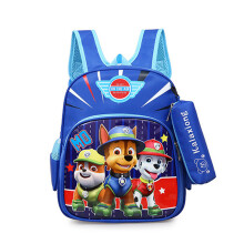 (Royal Blue, L: 29*14*35cm) Paw Patrol Backpack School Bag Boy and Girl Baby Backpack Anime Cartoon