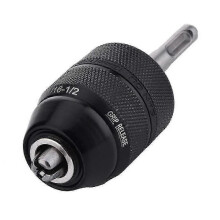 2-13MM Keyless Drill Chuck with SDS Plus Adaptor, Heavy Duty 1/2-20UNF Impact Drill Chuck Converter Quick Change Adapter Conversion Tool