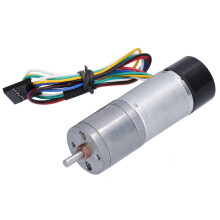 (As show, One size) DC Geared Motor with Encoder Speed Measuring Signal Feedback Smart Car Dedicated JGA25371DC12V 170RPM