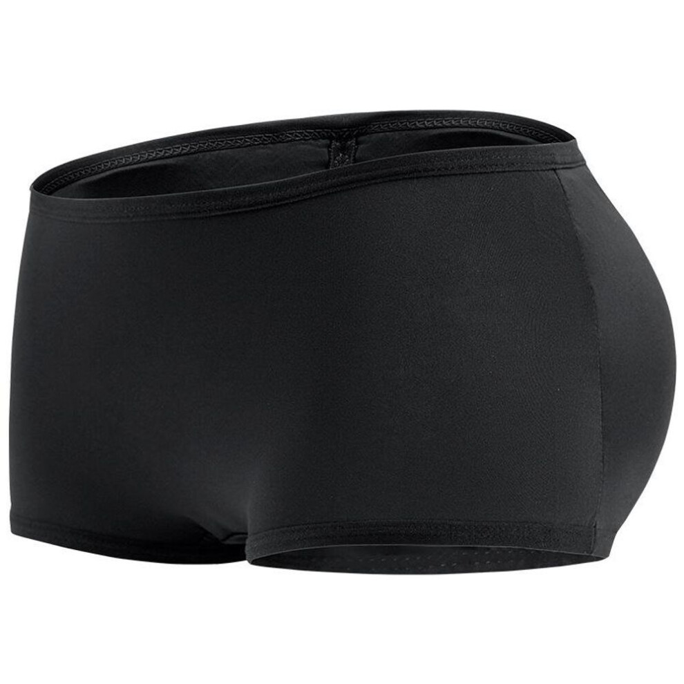 (black, L) Women Booty Lifter Shaper Panties Buttock Enhancer Underwear Ass Padded Shapewear Briefs Hip-up Panty Push Up Butt Lifting Underpants