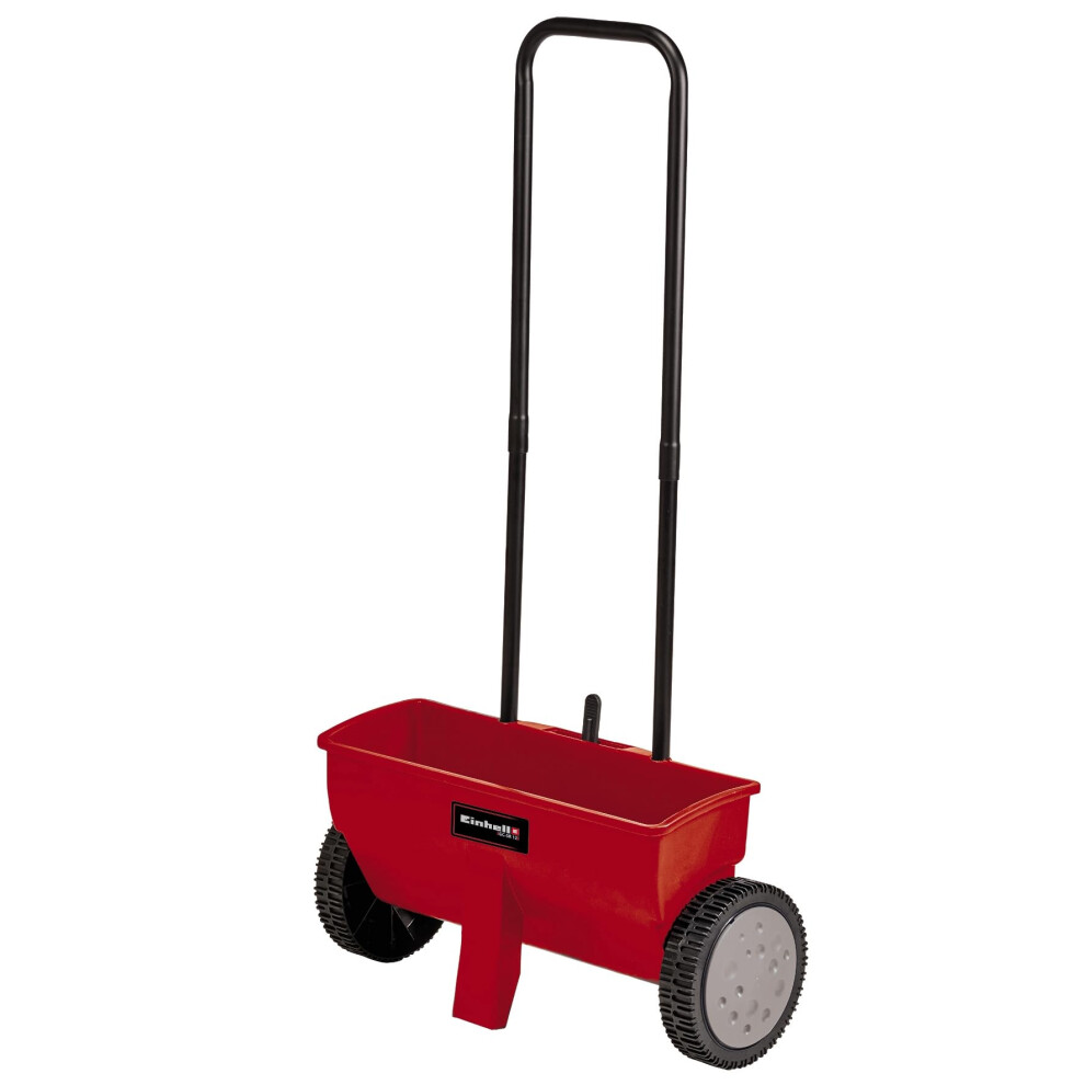 Einhell GC-SR 12 Lawn and Garden Spreader -- 12L, 45cm Scatter Width, Impact-Resistant Plastic Housing, Adjustable Distribution Rate -- Lawn Spreader