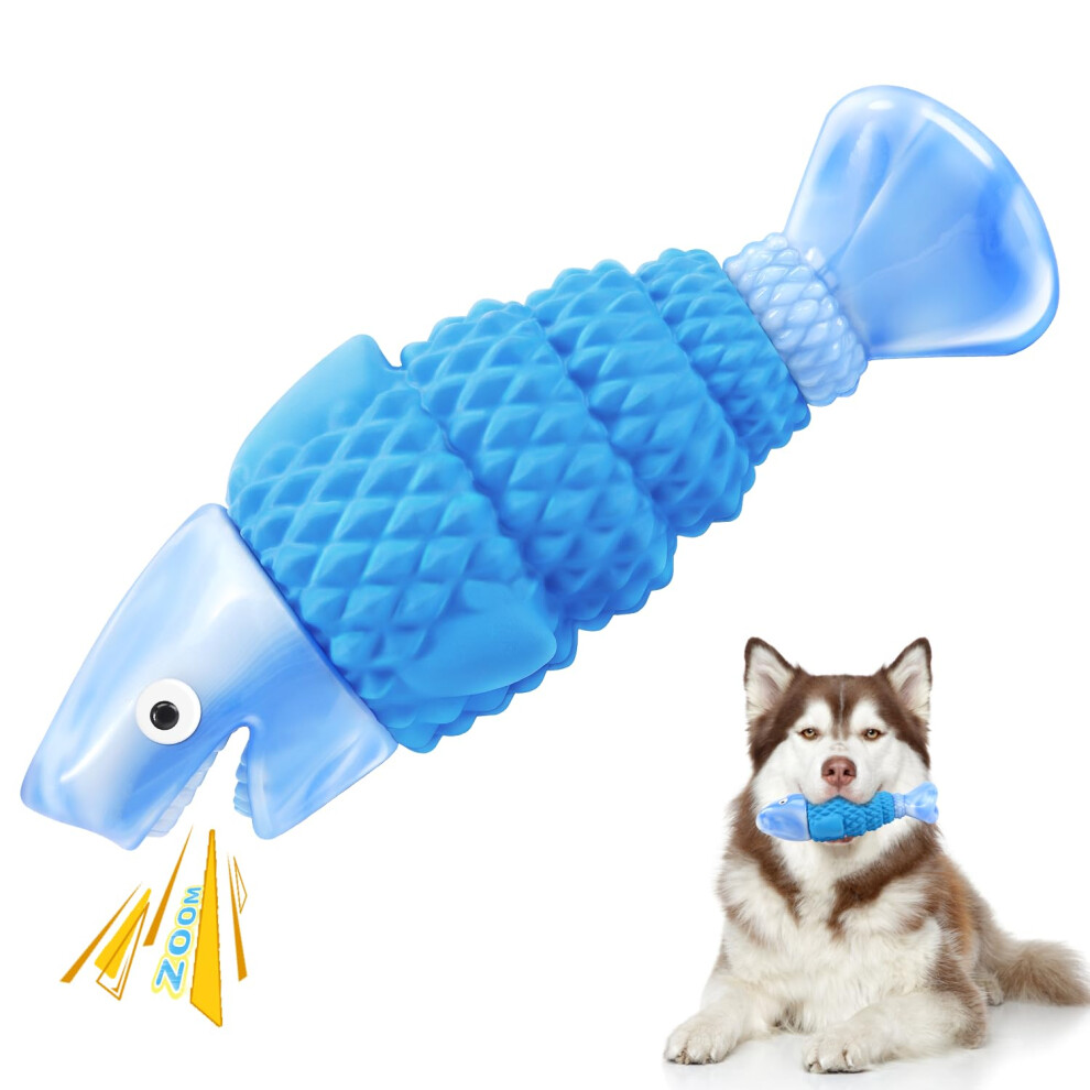 WinTour Tough Dog Toys for Aggressive Chewers, Indestructible Dog Chewers for Medium & Large Breeds,Squeaky Durable Chew Toys to Keep Them Busy,