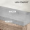 Homcom HOMCOM Sit-On Shoe Storage Unit w/ Hidden Compartment Handles Grey 5