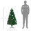 Homcom HOMCOM 5FT Prelit Artificial Christmas Tree Fibre Optic LED Light Decoration 9