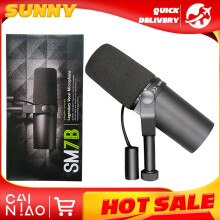 (SM7B) SM7B microphone sm7b dynamic microphone podcast studio set for Live/Stage Recording Podcasting cardioid Black Metal mic 7b