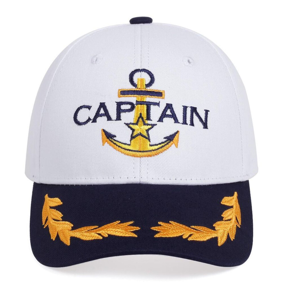 (black, 2) Baseball Caps Ship Spear Letters Embroidery White Turning Caps Snapback Hats Lace Straight Brim Hip Hop Outdoor Hats