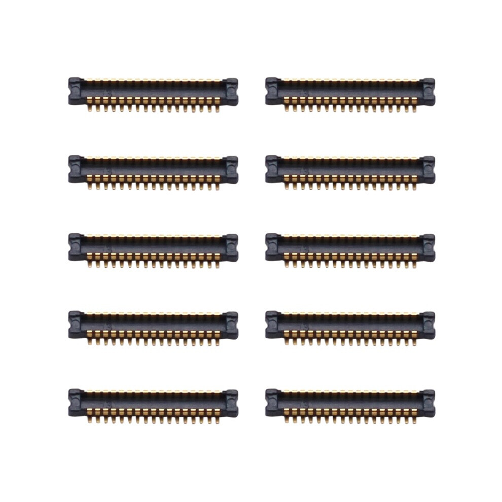 (For Samsung Galaxy A10 SM A105) For Samsung for Galaxy A10 SM-A105 10pcs charging FPC inline holder on motherboard