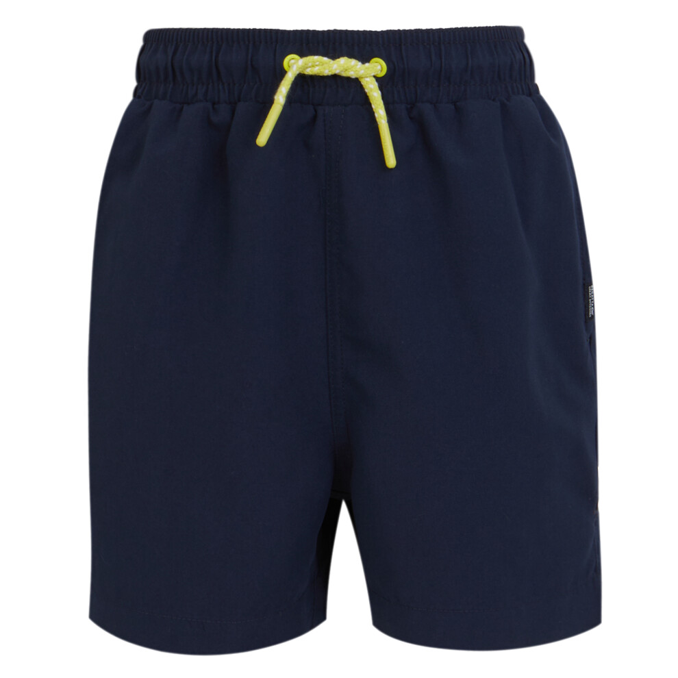 (5-6 Years, Navy) Regatta Childrens/Kids Skander III Plain Swim Shorts
