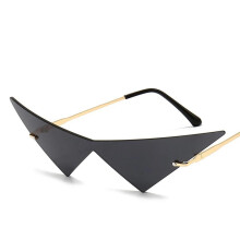 (Black) Japan Anime Character Kamina Cosplay Eyewear Fashion Glasses Carnaval Party Online Show Cosplay Props Gifts