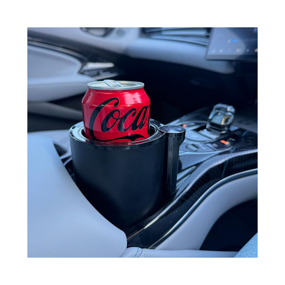 (Default) [Uk Seller] 2 In 1 Smart Car Cup Holder Hot Cold Drink Warmer Cooler Mini Car Mug Chiller Warmer Car Beverage Heater Cooler Travel Coffee 4761048946656