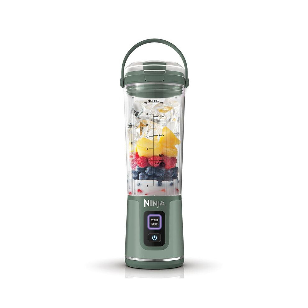 (Emerald ) Ninja Blast Cordless Portable Blender | On-The-Go Blending,Sleek Cordless Design | Smoothies,Protein Shakes,Frozen Slushies,Crushed-Ic Green