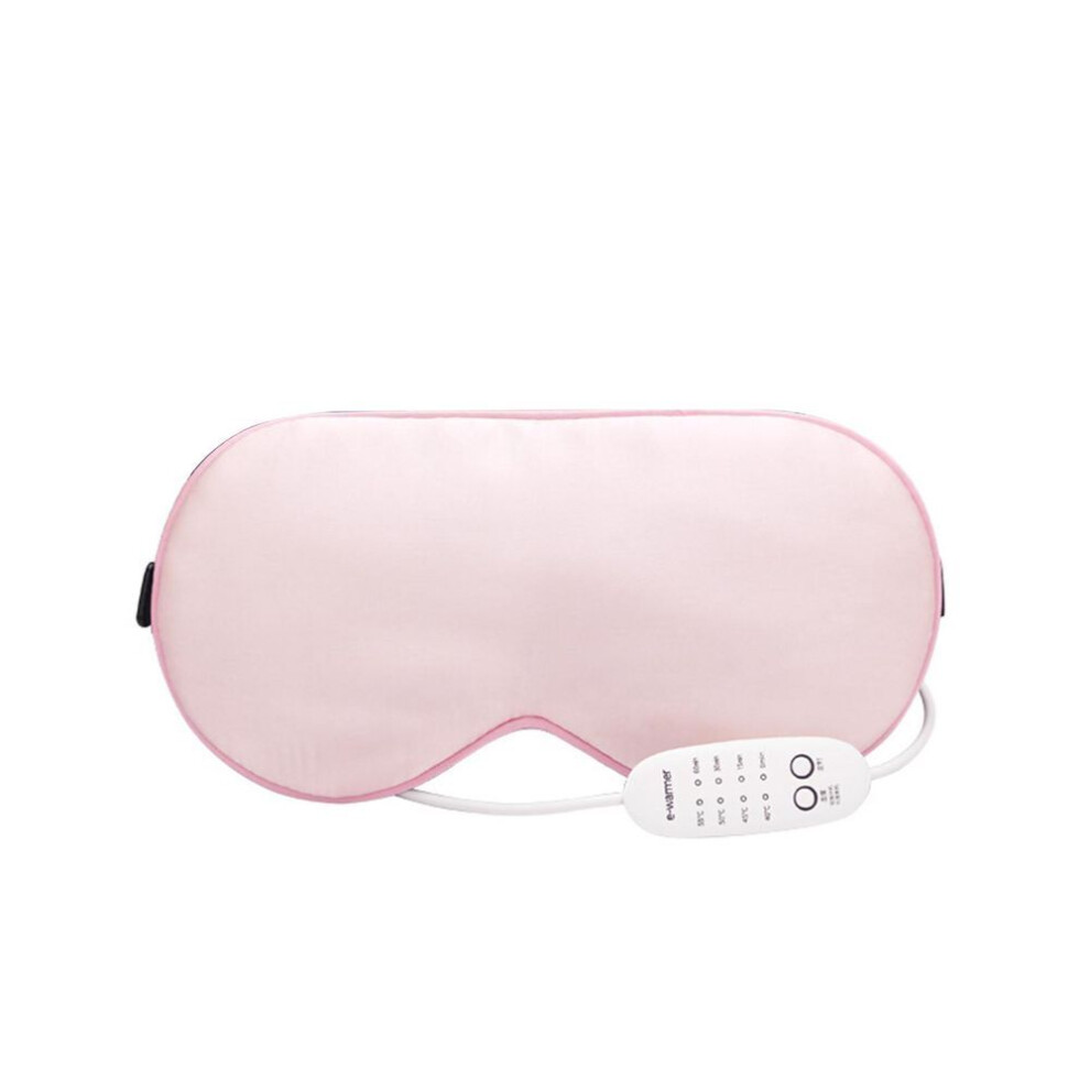 (pink, One Size) Heated Eye Mask USB Eye Mask For Dry Eyes With Temperature  Timer Control, Warm Eye Compress Heating Pad For Sleep