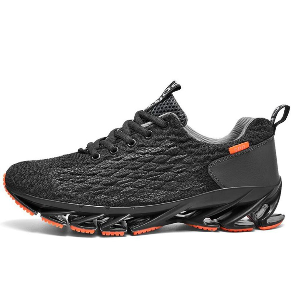 (grey, 41) 36-47 Shock-absorbing Anti Slip Wear-resistant Fashionable Flying Woven Sports and Leisure Shoes Trendy Running Shoes