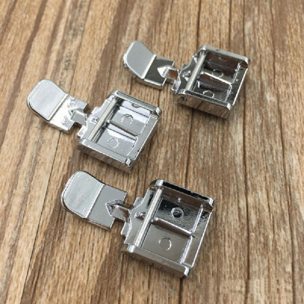 Zipper Foot 2 Sides Sewing Accessory for Brother Janome Singer Snap-on Models