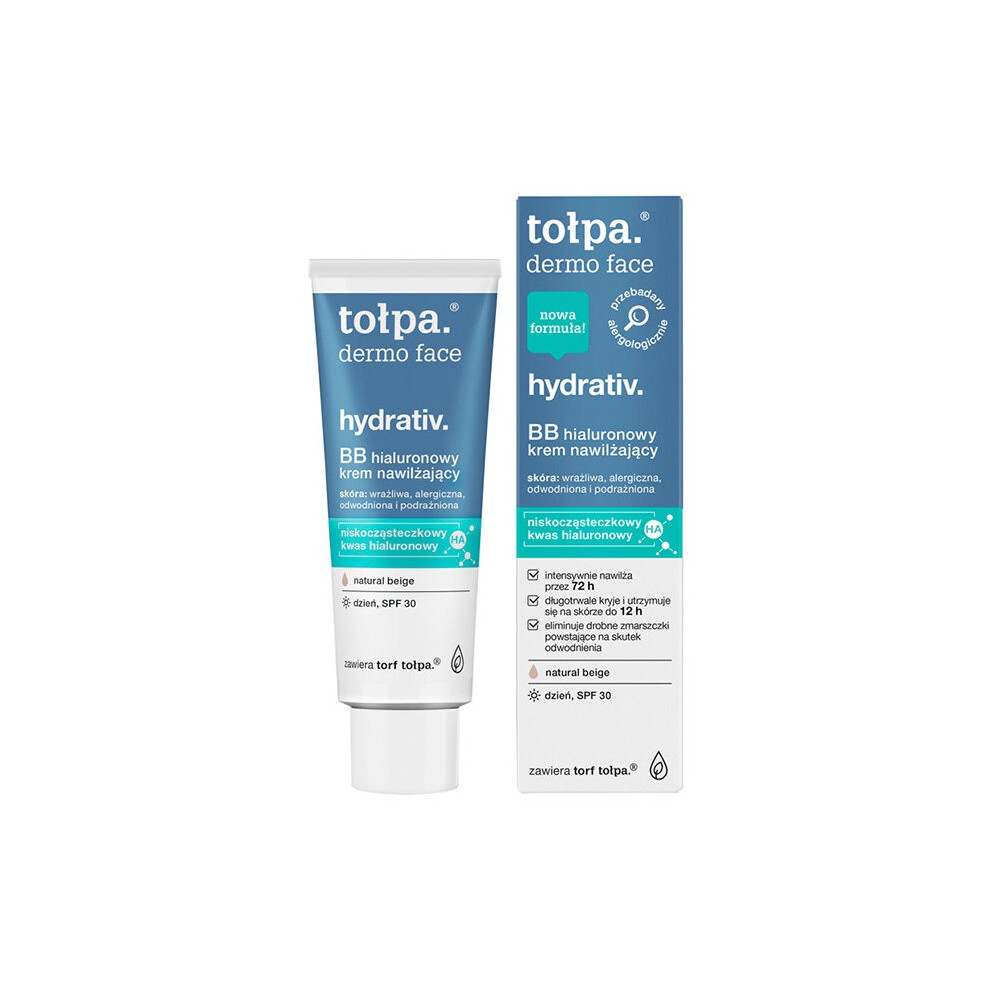 ToÅpa Hydrativ BB hialuronowy krem nawilÅ¼ajÄcy na dzieÅ, SPF 30 - 40ml-image-OPC-PHHGBG5-NEW