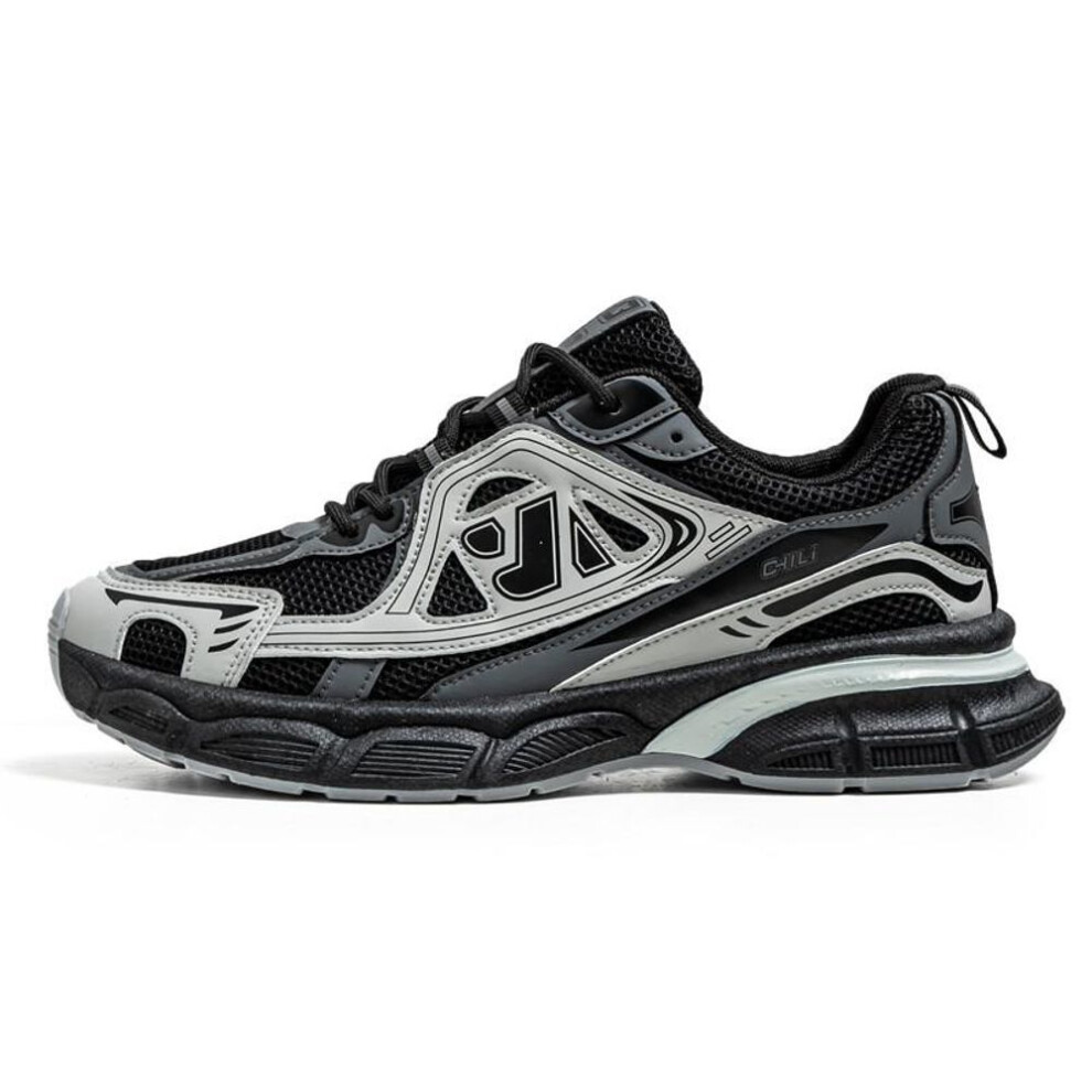 (black, 39) Tide Men&apos;s Tennis Sports Running Shoes Young Man Students Walking Running Casual Sneakers Hiking Travel Footwear