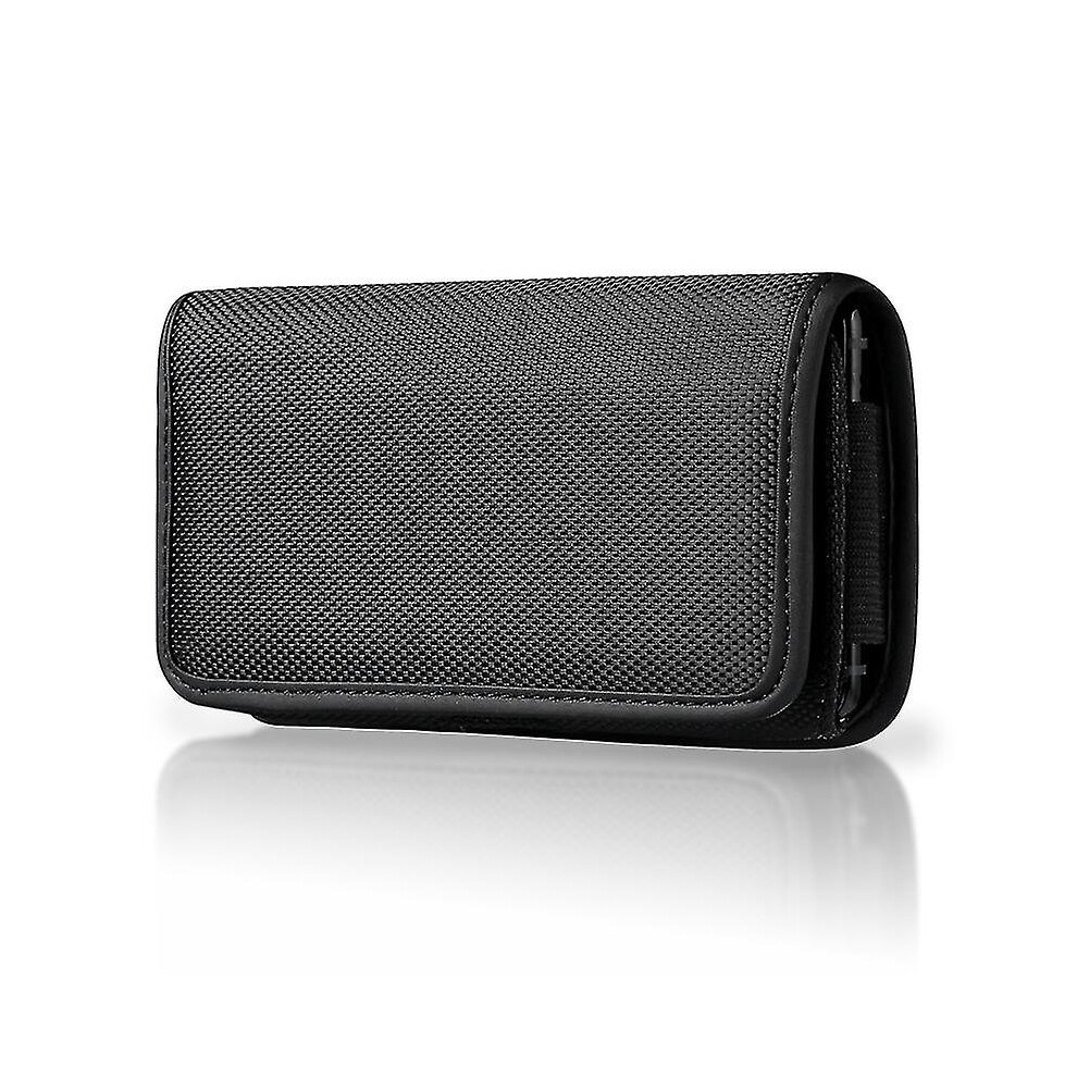 (Xxl, One Size) Phone Pouch Holster Nylon Cell Phone Belt Clip Loops Carrying Case Waist Bag For Iphone 13 12 11 X Xr Samsung Galaxy S22 S21 S20-C11 4909775977509