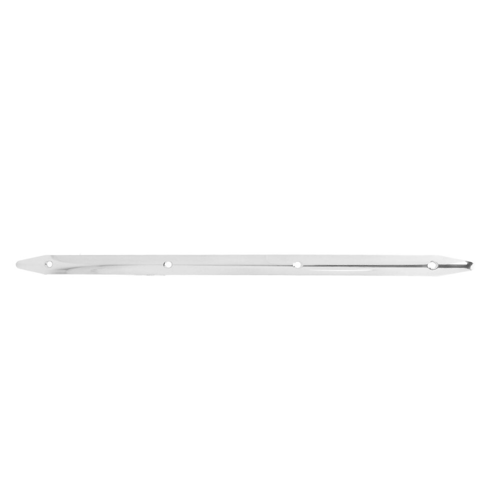Kikidex (As Show, One Size) Rub Strake 316 Stainless Steel Marine Rub Strakes Protection Deck Boat Accessory 457.2X19mm