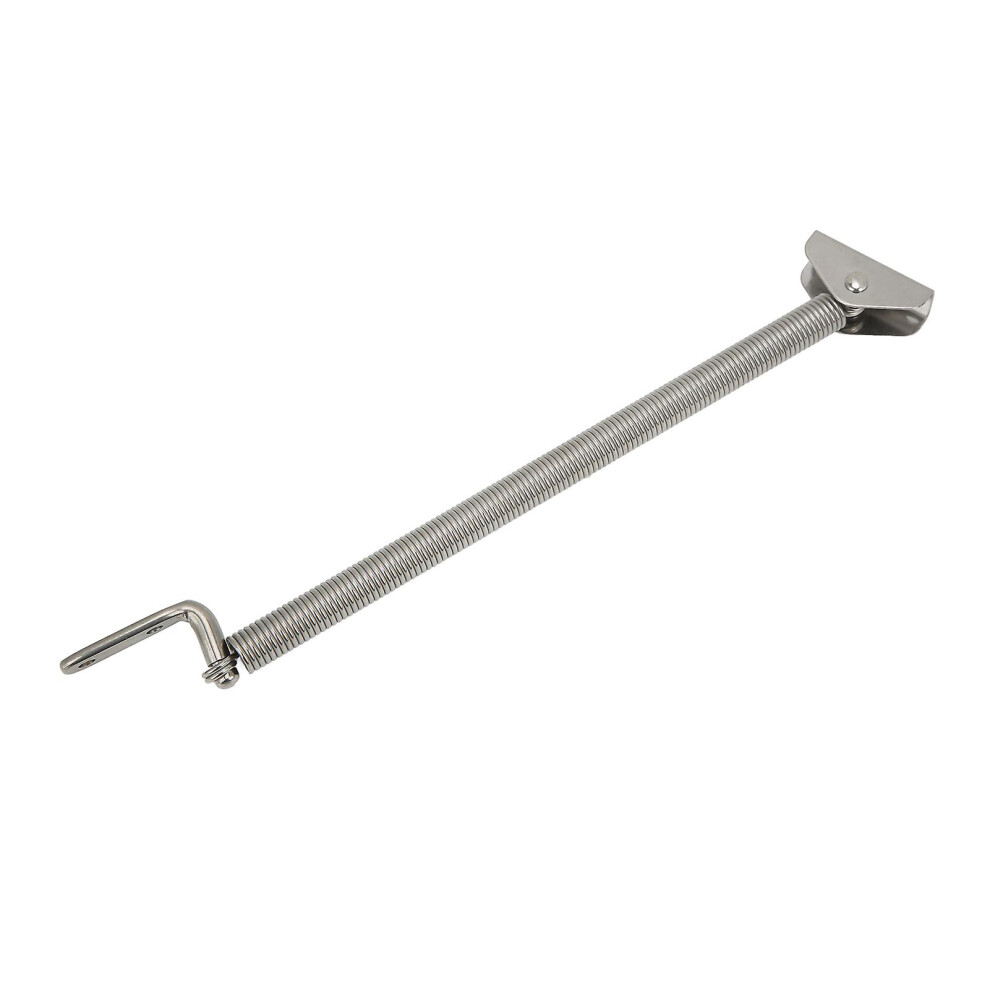 Kikidex (As Show, One Size) 101/4In Marine 304 Stainless Steel Spring Hatch Holder Hatch Lid Support Spring For Boat Ship Yacht2913s