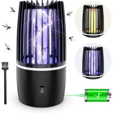 Outdoor Mosquito Killer Lamp - LANGTU - USB Rechargeable Fly Trap - Effective Range 120m²
