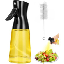 Oil Sprayer, Glass Kitchen Oil Sprayer, Oil Sprayer with Brush, Olive Oil Sprayer, Thick Oil Spray Bottles