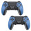 Gamepad for PS4 2pcs Wireless Game Controller Bluetooth Gamepad 21 for PS4 Game Host Computer PCblue wake 1