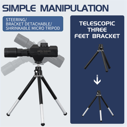 WiFi Digital Telescope 70X Large Aperture Objective Lens 2