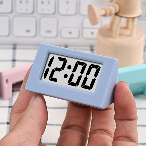 Mini Clock LED Screen Lectronic Digital Alarm Desktop Clock Black 1
