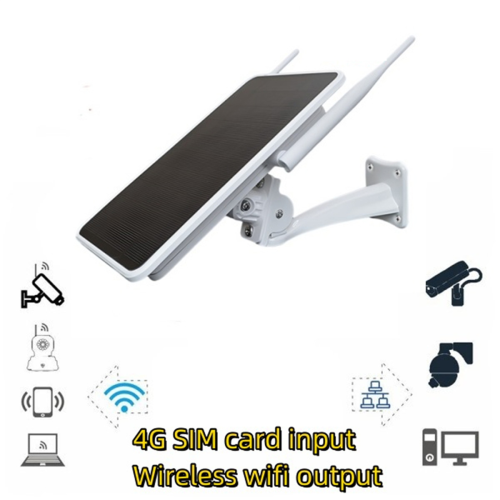 Ηλιακός δρομολογητής 6W 4G, δρομολογητής 4G με ηλιακή ενέργεια, μία μηχανή 2