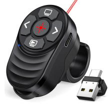 Oplaadbare USB Type C draadloze presentatieklikker