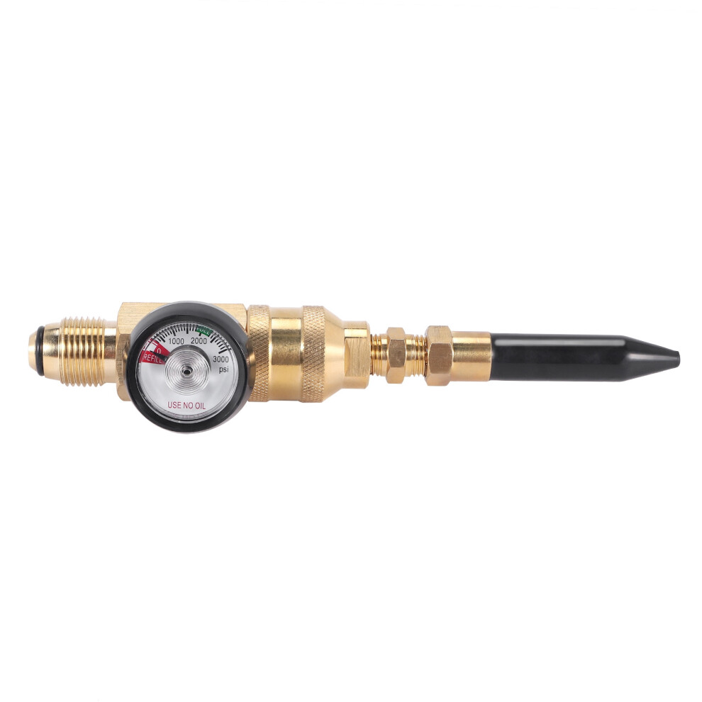 Helium Tank Latex Balloon Regulator With Gauge For G5/8 Tank Valves 4851792460888