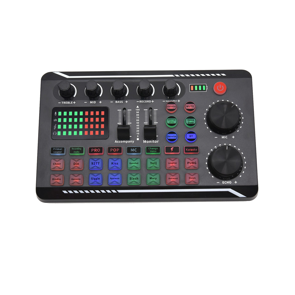 Geluidskaart Microfoon Geluidsmixer Geluidskaart-image