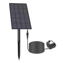 Pompa per fontana a energia solare da 180 l/h