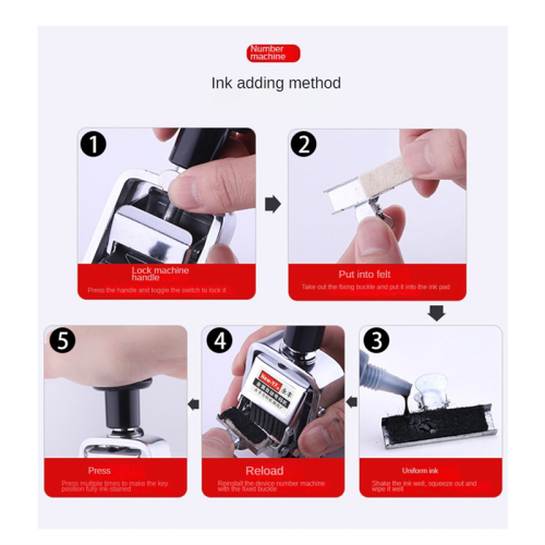 Automatic Coder 4Digit Number Machine Production Date Manual Coder 2