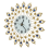 Luxury Wall Clock Metal Decoration (#1 Gold) 2