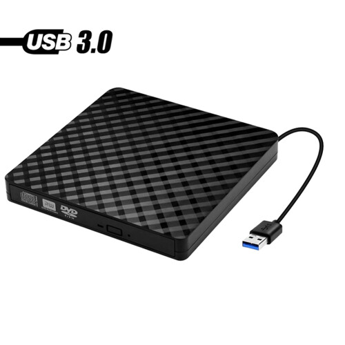 Unità CD DVD esterna, lettore USB 3.0 e Type-C CD DVD +/-Rw 2
