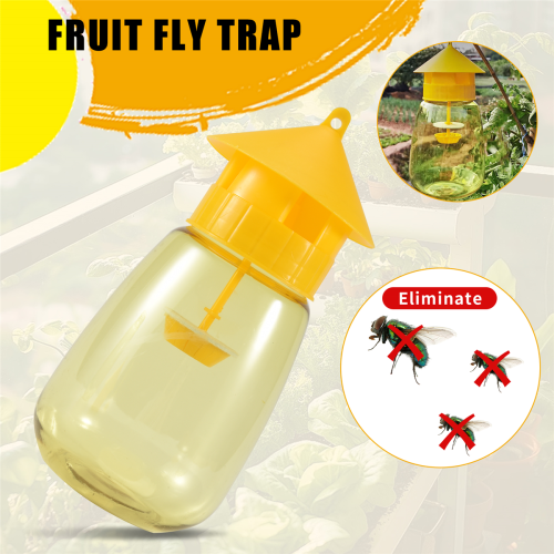 2 Pack Fly Reusable Traps, Fruit Fly Traps Fly Catcher Outdoor 2
