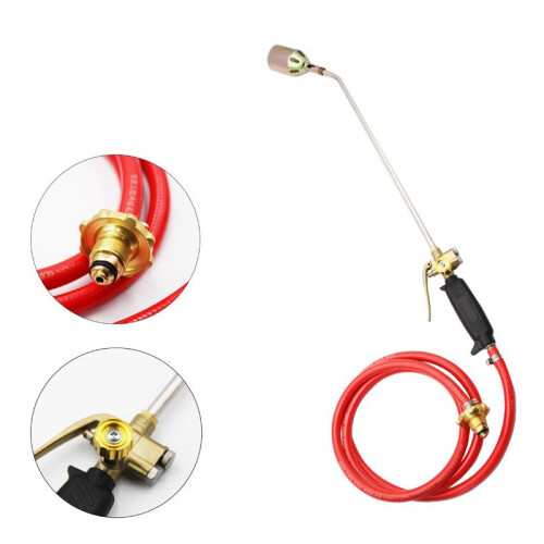 Propane Torch Weed Burner, with 98.42Inches Hose, Adjustable Flame 2