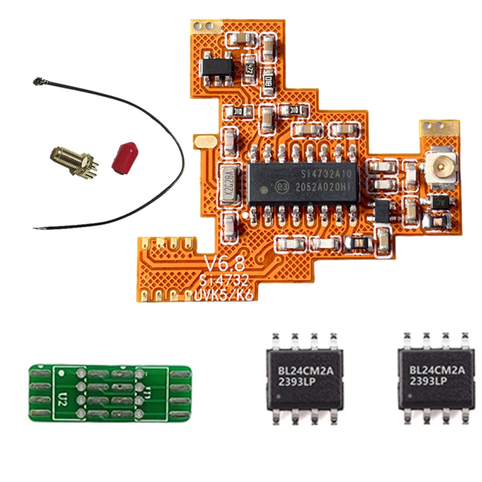 Photos - Radio / Clock SI4732 V6.8 FPC Module+2x BL24CM2A 512KB Chip for Quansheng UVK5