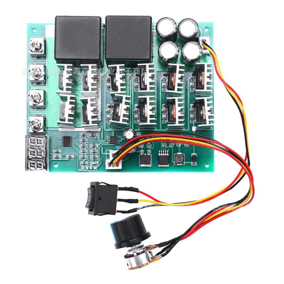 Dc 10-55V Motor Speed Controller Pwm Hho Rc Reverse Control Switch 4852532569243
