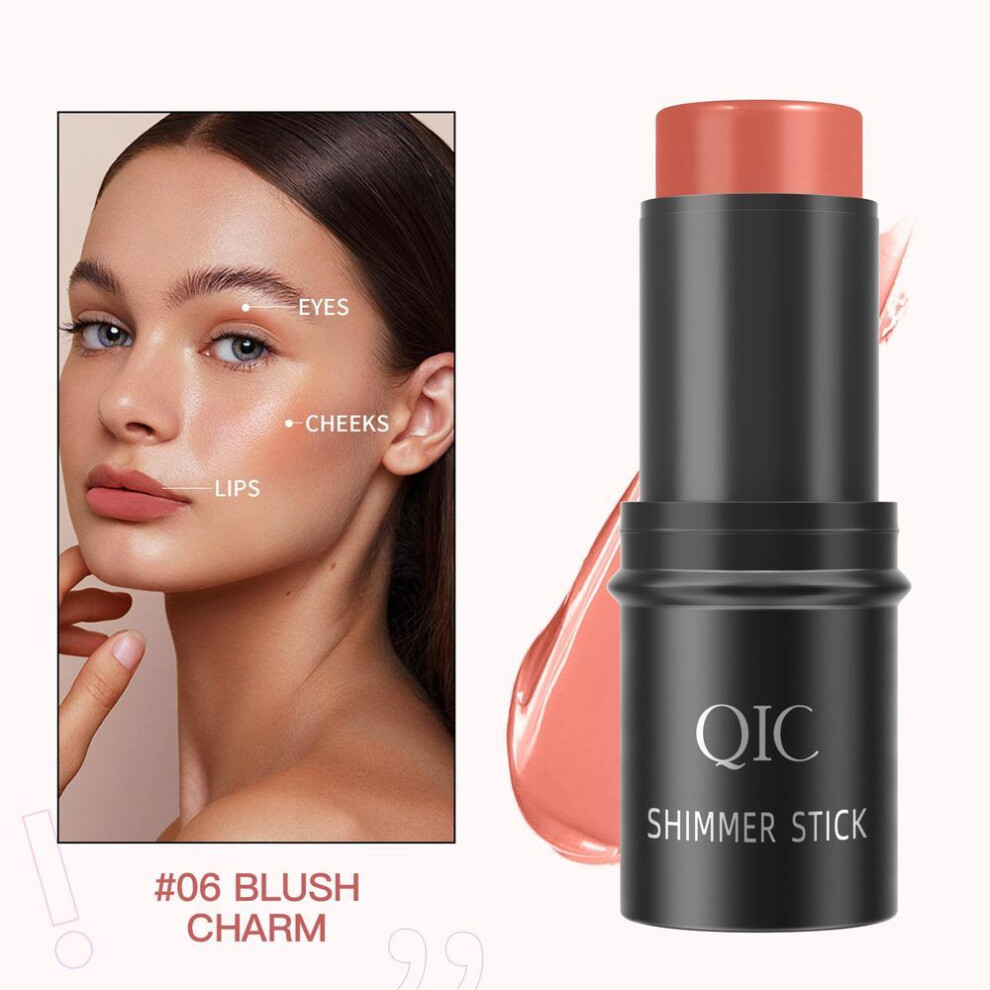 (06) Glitter Highlighter Bronzer Contour Stick For Face Blush Shimmer Powder Creamy Makeup Cosmetics
